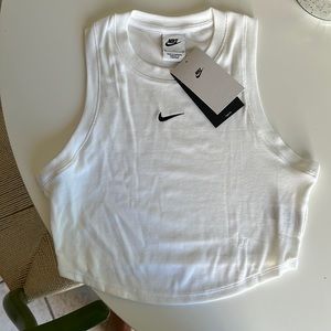 Nike women’s white tank